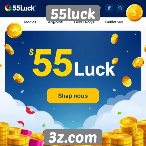 Ofertas e promoções atuais no site 55luck