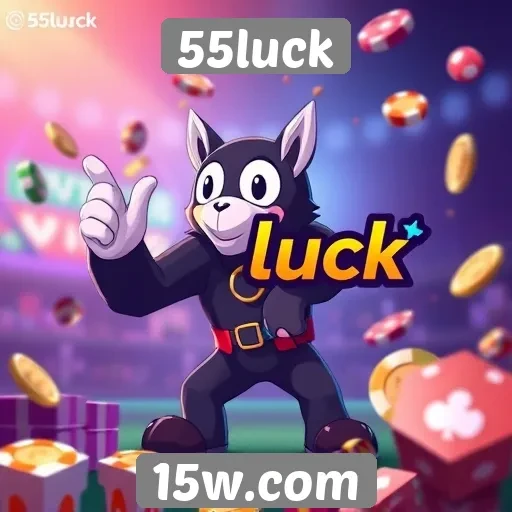 55luck se destaca no mercado de jogos online