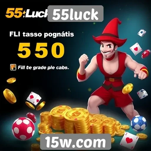 Plataforma 55luck oferece promoções exclusivas para jogadores