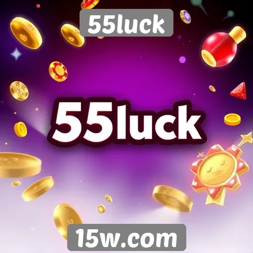 Variedade de jogos oferecidos pela plataforma 55luck